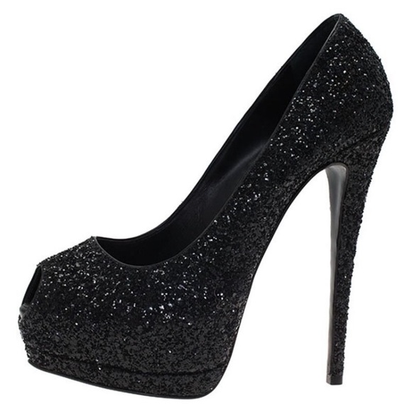 Giuseppe Zanotti Coarse glitter Sharon Pumps - Picture 4 of 4
